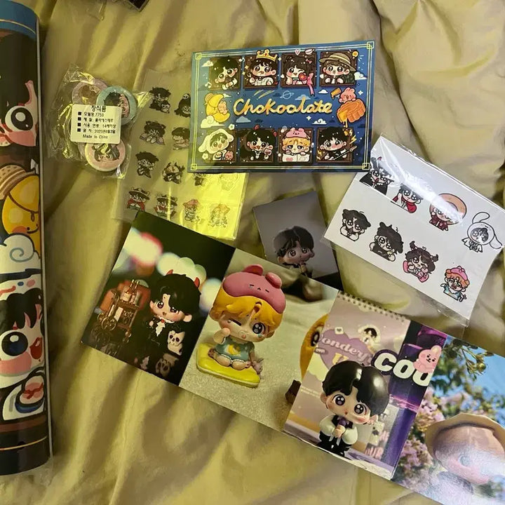 [BUNJANG] BTS Jungkook China Bar 7-Piece Figure Set + POB / 방탄소년단 BTS JK 정국 차이나바 7개 피규어 세트+특전