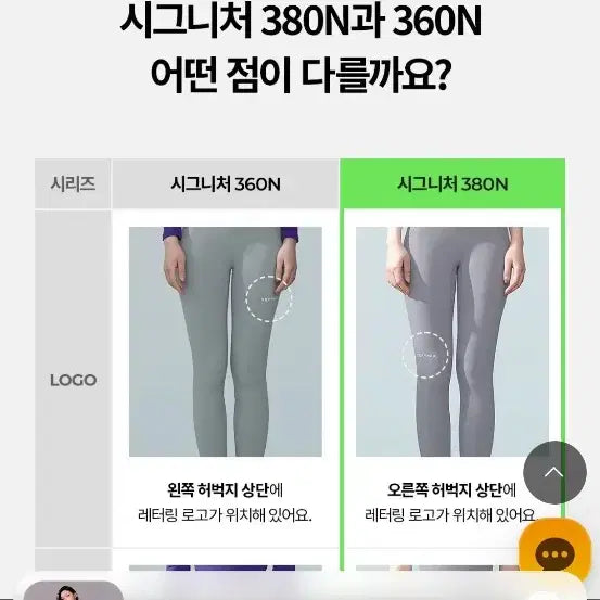 [BUNJANG] Xexymix Black Label Signature 380N Leggings / 2벌 젝시믹스 블랙라벨 시그니처 380N 레깅스