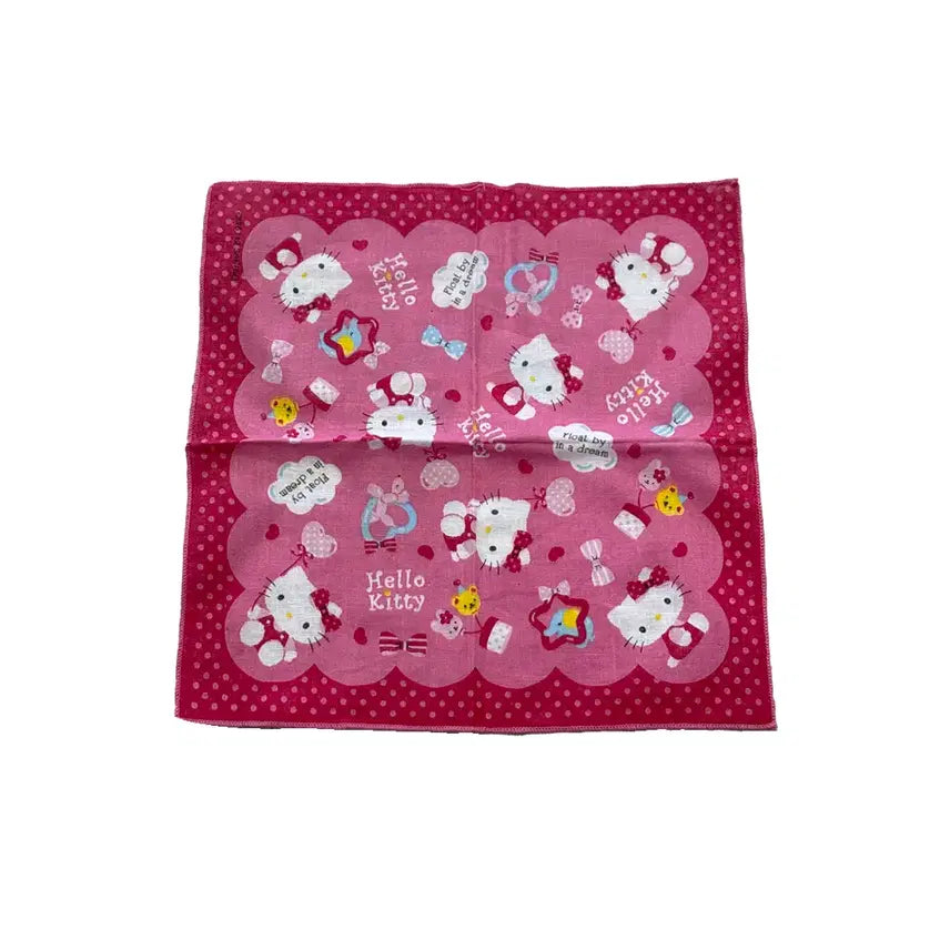 [BUNJANG] Vintage Hello Kitty Fabric / 고전문구 고전키티 페브릭