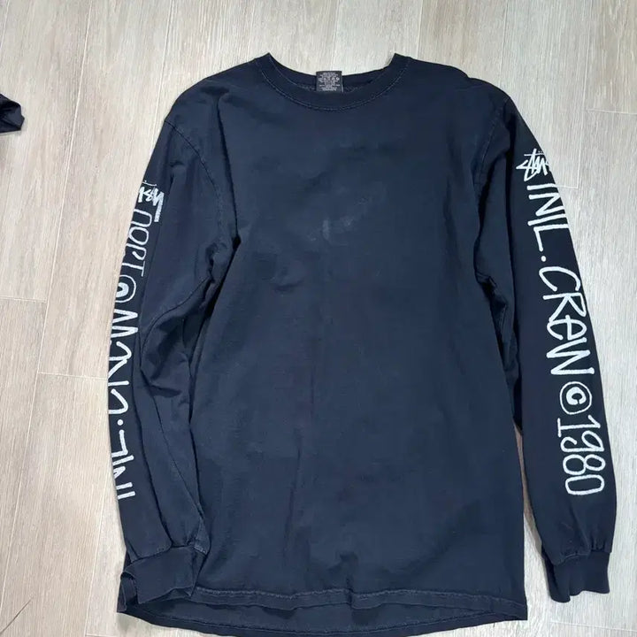 [BUNJANG] Stussy Long Sleeve T-Shirt Black / 스투시 롱슬리브