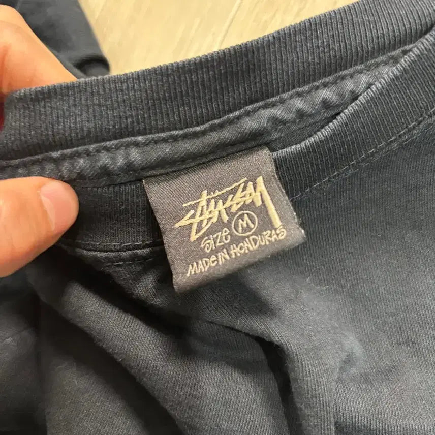 [BUNJANG] Stussy Long Sleeve T-Shirt Black / 스투시 롱슬리브
