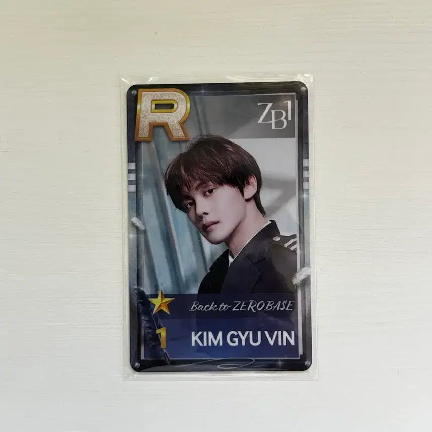 [BUNJANG] ZEROBASEONE Kim Gyuvin Back to ZEROBASE Photocard / 제로베이스원 김규빈 Back to ZEROBASE 포카