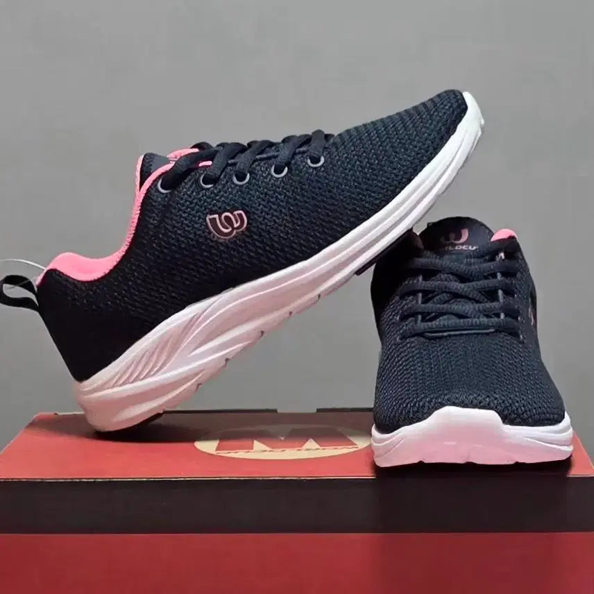 [BUNJANG] Worldcup Sneakers (Navy Pink) [New] / 월드컵 운동화 [새상품]