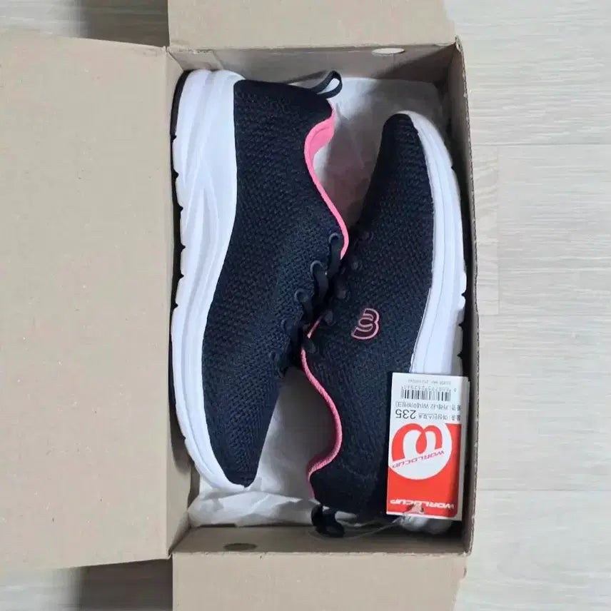 [BUNJANG] Worldcup Sneakers (Navy Pink) [New] / 월드컵 운동화 [새상품]