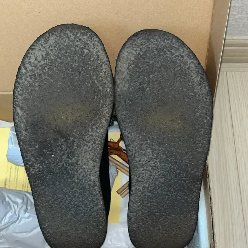[BUNJANG] Clarks Desert Trek Black Suede Shoes / 클락스 데저트 트렉 블랙 스웨이드