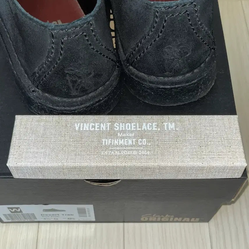 [BUNJANG] Clarks Desert Trek Black Suede Shoes / 클락스 데저트 트렉 블랙 스웨이드