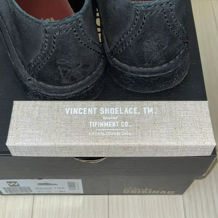 [BUNJANG] Clarks Desert Trek Black Suede Shoes / 클락스 데저트 트렉 블랙 스웨이드