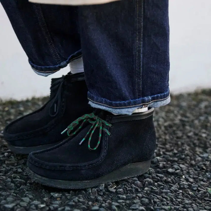 [BUNJANG] Clarks Desert Trek Black Suede Shoes / 클락스 데저트 트렉 블랙 스웨이드