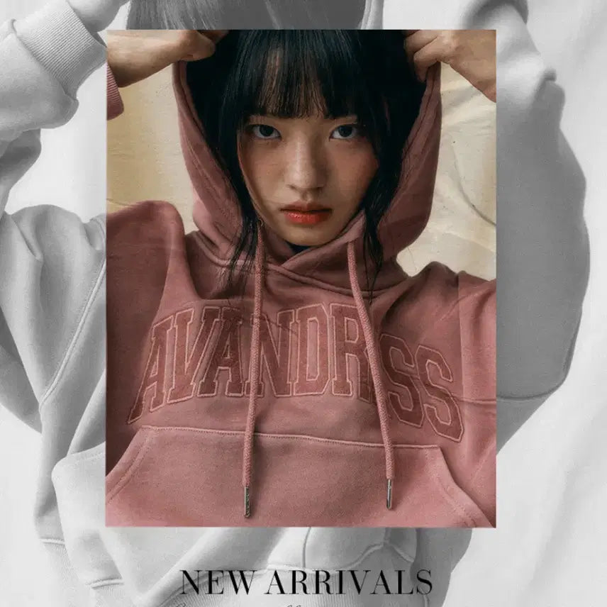 [BUNJANG] Urban Dress Pigment Oversized Crop Hoodie / (새상품) 어반드레스 피그먼트 오버핏 크롭 후드