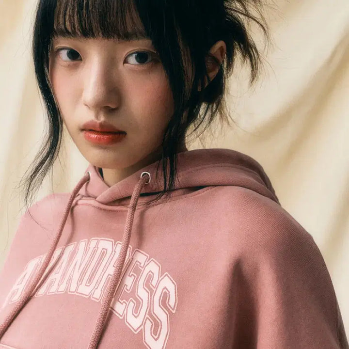 [BUNJANG] Urban Dress Pigment Oversized Crop Hoodie / (새상품) 어반드레스 피그먼트 오버핏 크롭 후드
