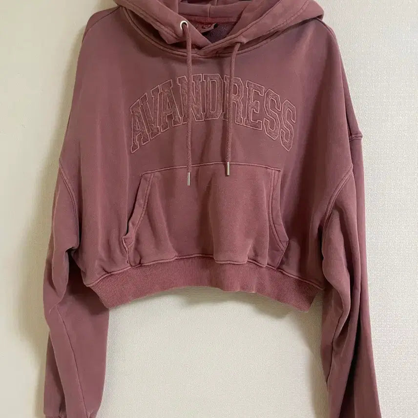 [BUNJANG] Urban Dress Pigment Oversized Crop Hoodie / (새상품) 어반드레스 피그먼트 오버핏 크롭 후드