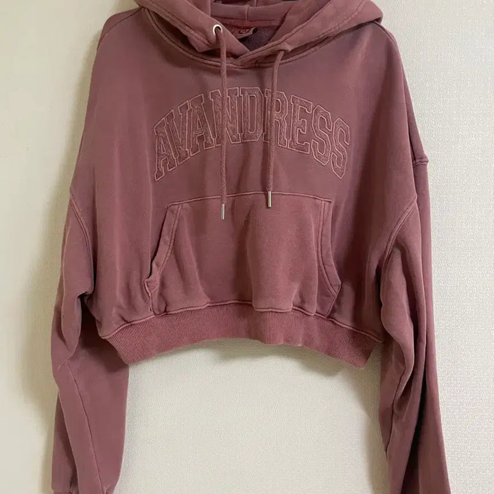 [BUNJANG] Urban Dress Pigment Oversized Crop Hoodie / (새상품) 어반드레스 피그먼트 오버핏 크롭 후드