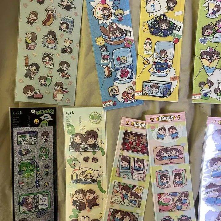 [SOLD OUT] 방탄소년단 BTS JK 정국 궁물 스티커 세트 11장