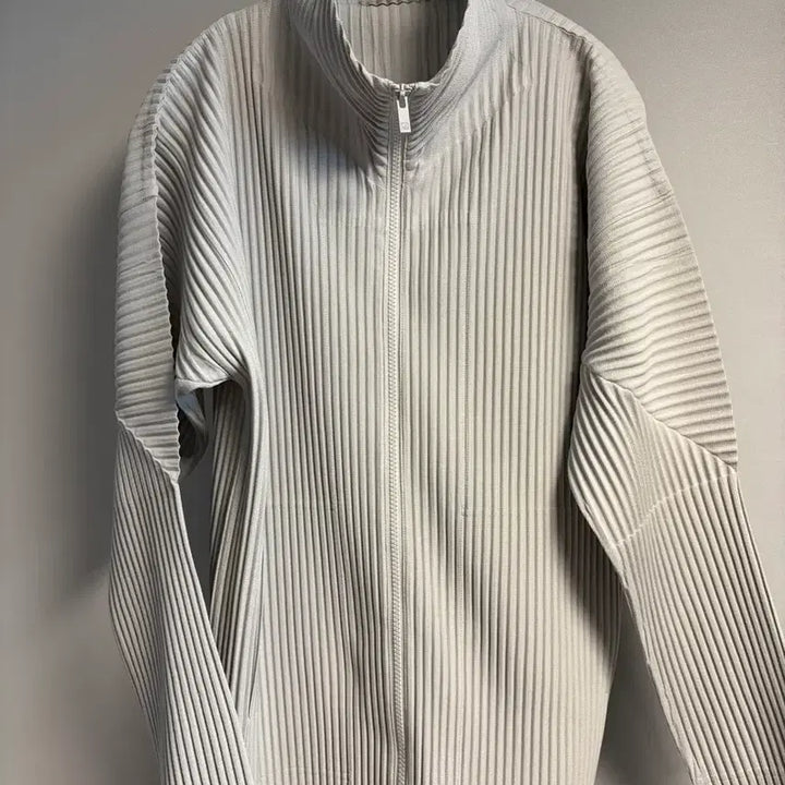 [BUNJANG] Homme Plisse Basics High-Neck Zip-Up Jumper / 2) 옴므플리세 Basics High-Neck Zip-Up Jumper