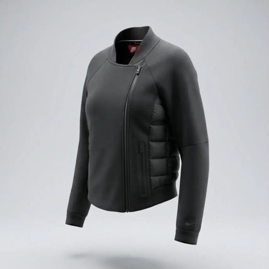 [BUNJANG] Nike Goose Down Patchwork Zip-up Jacket (Women&