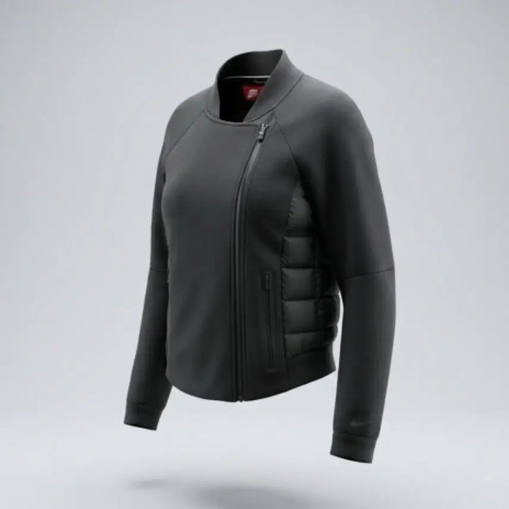 [BUNJANG] Nike Goose Down Patchwork Zip-up Jacket (Women&