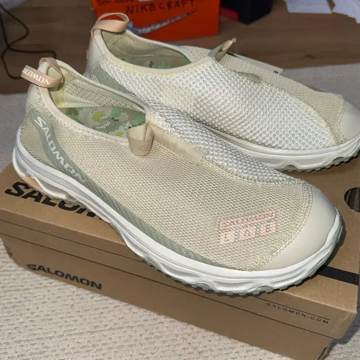 [BUNJANG] Salomon RX Moc Vanilla Ice Desert Sage 265mm / 살로몬 RX moc 바닐라 아이스 데저트 세이지 265mm
