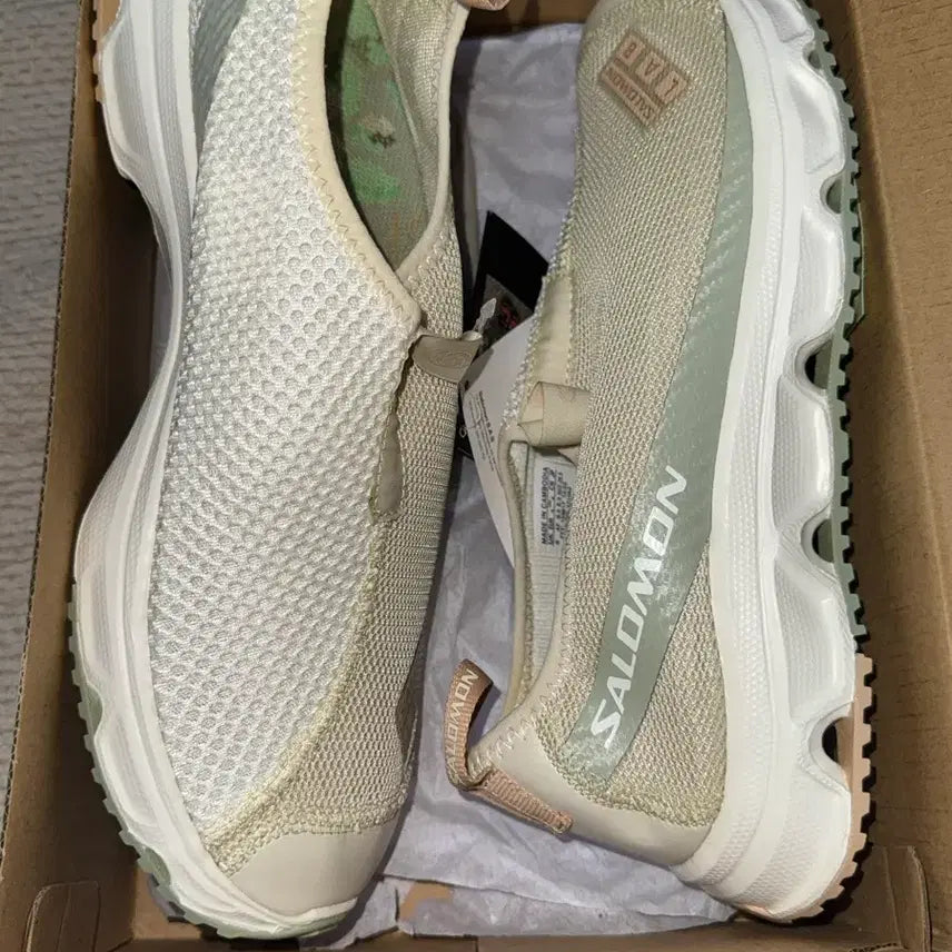 [BUNJANG] Salomon RX Moc Vanilla Ice Desert Sage 265mm / 살로몬 RX moc 바닐라 아이스 데저트 세이지 265mm