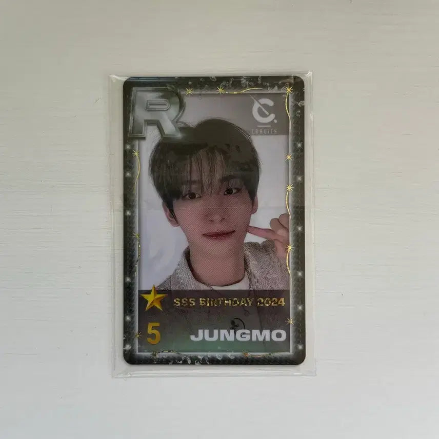 [BUNJANG] CRAVITY Jungmo Superstar Ship 5th Anniversary Photocard / 크래비티 정모 슈스쉽 5주년 포카