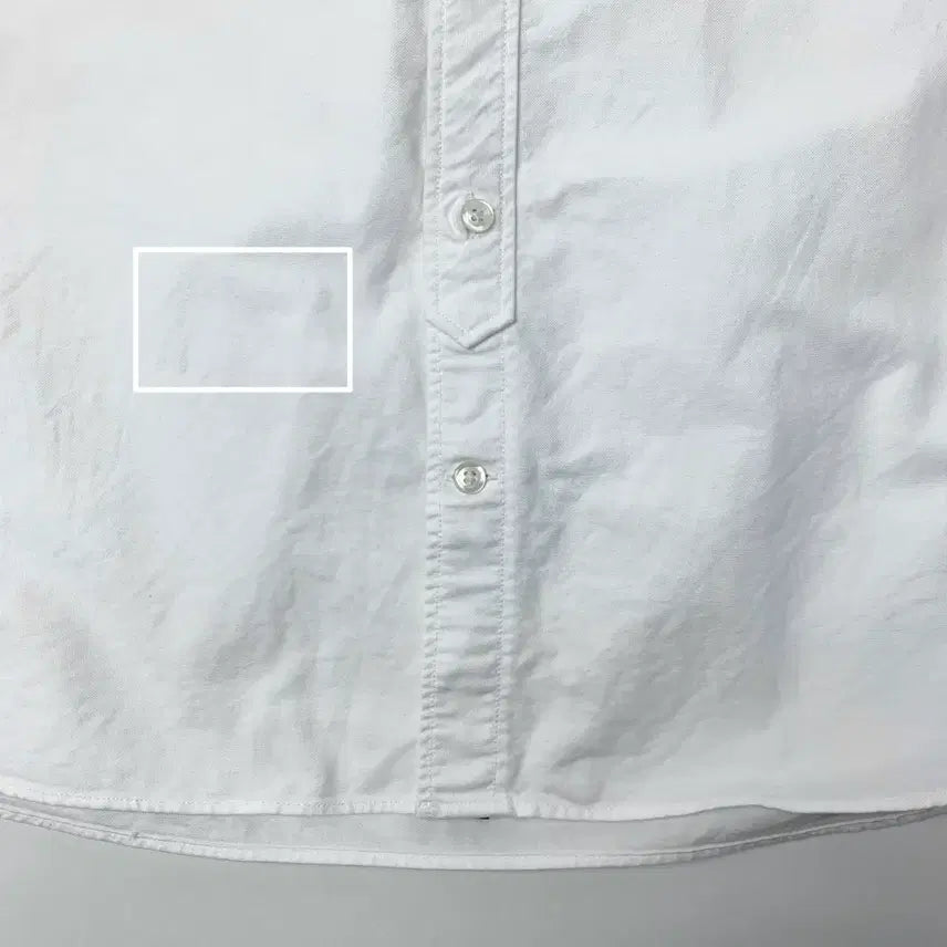 [SOLD OUT] [39/정품] 라코스테 옥스포드 셔츠 화이트