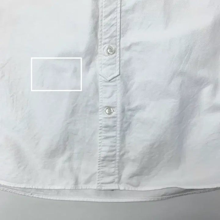 [SOLD OUT] [39/정품] 라코스테 옥스포드 셔츠 화이트