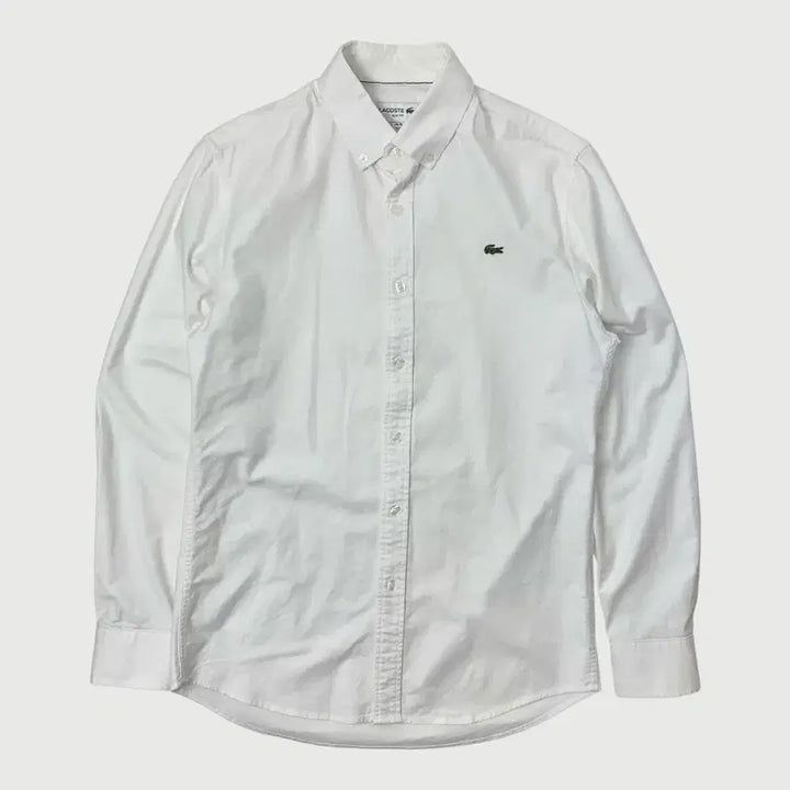 [BUNJANG] Lacoste Oxford White Shirt / [38(M)/정품] 라코스테 옥스포드 화이트 셔츠