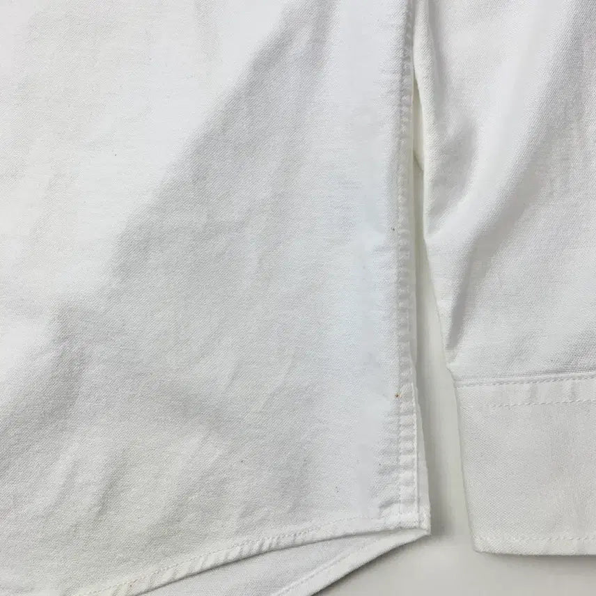 [BUNJANG] Lacoste Oxford White Shirt / [38(M)/정품] 라코스테 옥스포드 화이트 셔츠