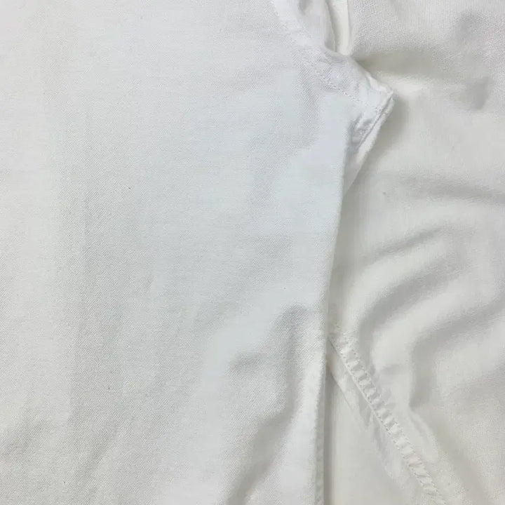 [BUNJANG] Lacoste Oxford White Shirt / [38(M)/정품] 라코스테 옥스포드 화이트 셔츠