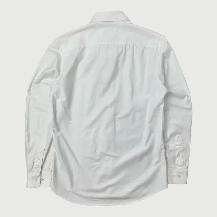 [BUNJANG] Lacoste Oxford White Shirt / [38(M)/정품] 라코스테 옥스포드 화이트 셔츠