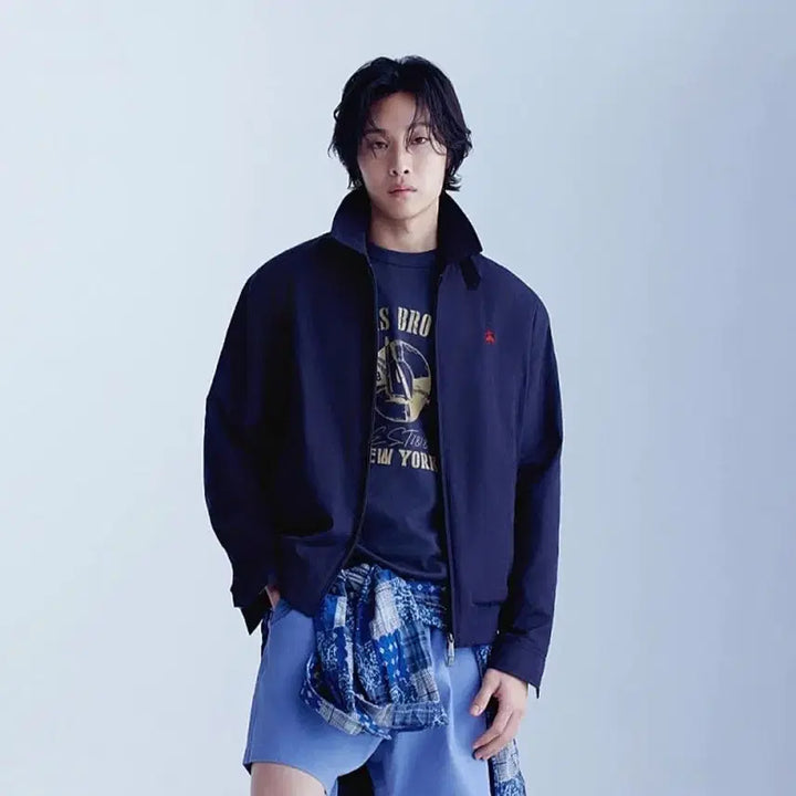 [BUNJANG] Brooks Brothers Drizzler Jacket Navy / 브룩스브라더스 드리즐러 재킷 네이비