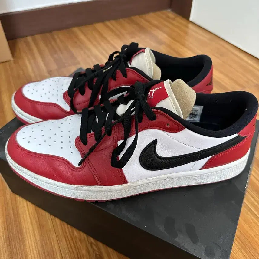 [BUNJANG] Nike Air Jordan 1 Low Chicago Sneakers / [280]나이키 에어 조던 1 로우 시카고