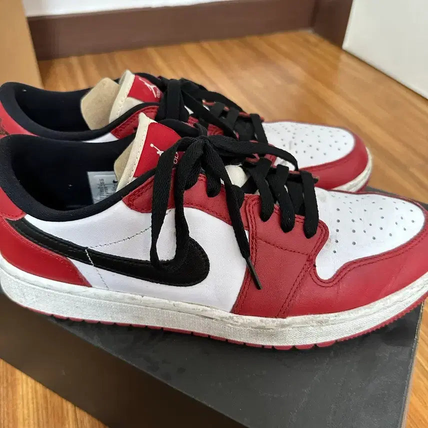 [BUNJANG] Nike Air Jordan 1 Low Chicago Sneakers / [280]나이키 에어 조던 1 로우 시카고