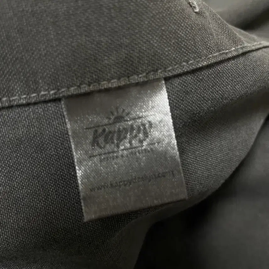 [BUNJANG] CAPITAL DESIGN Pigment Oxford Shirt Dark Gray / 캐피디자인 피그먼트 옥스퍼드 셔츠 다크그레이