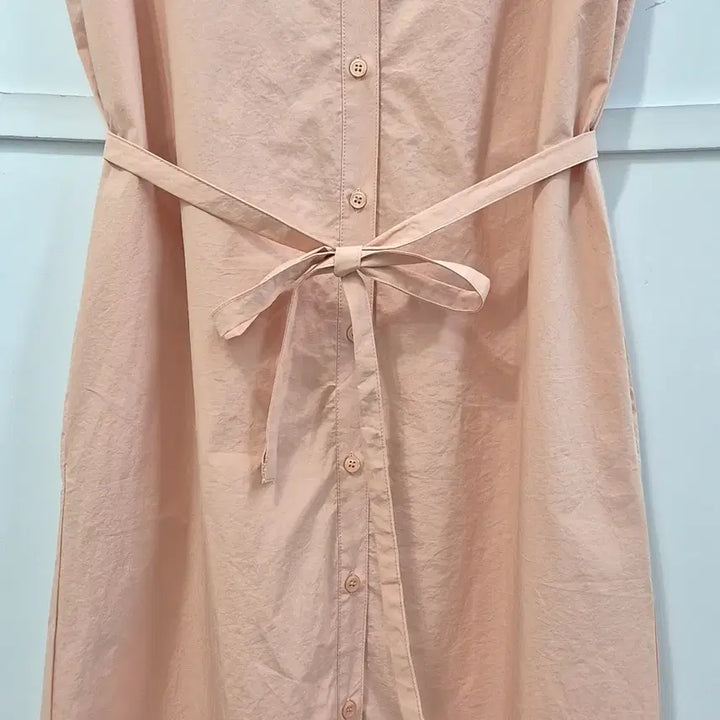 [BUNJANG] Moabin Sleeveless Shirt Long Dress / 모아빈 민소매 셔츠 롱 원피스
