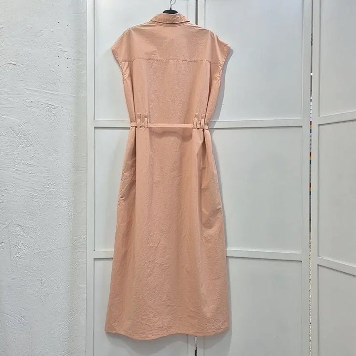 [BUNJANG] Moabin Sleeveless Shirt Long Dress / 모아빈 민소매 셔츠 롱 원피스