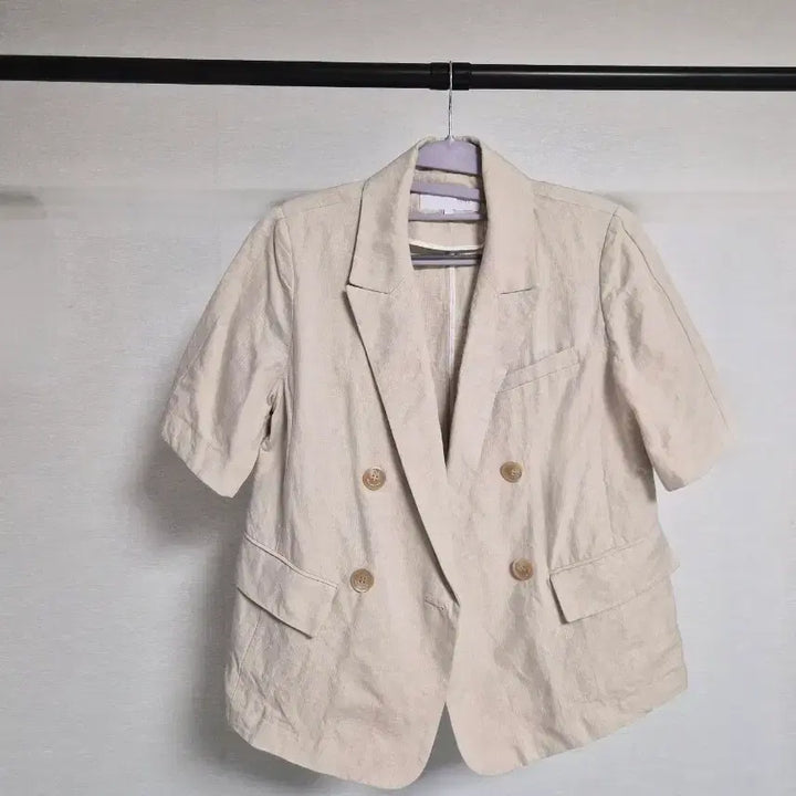 [SOLD OUT] 올리브데올리브 린넨 반팔 자켓 1