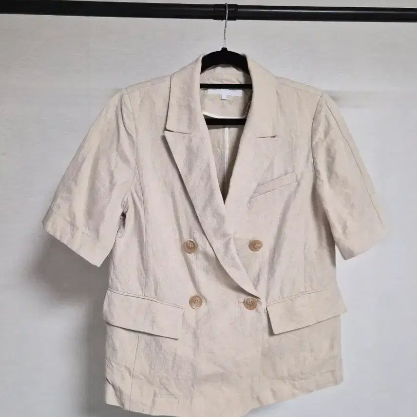 [SOLD OUT] 올리브데올리브 린넨 반팔 자켓 1