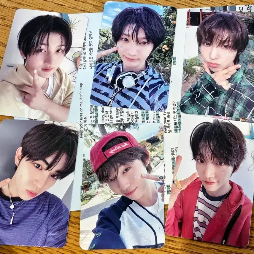 [BUNJANG] Kickflip 4th Album Eye Candy Fansign Photocard Set / 킥플립 4집 눈거싶 공방  포카세트 양도