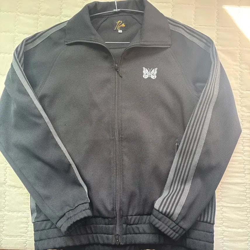 [BUNJANG] Needles Black Track Jacket / Needles 니들스 블랙 트랙 자켓