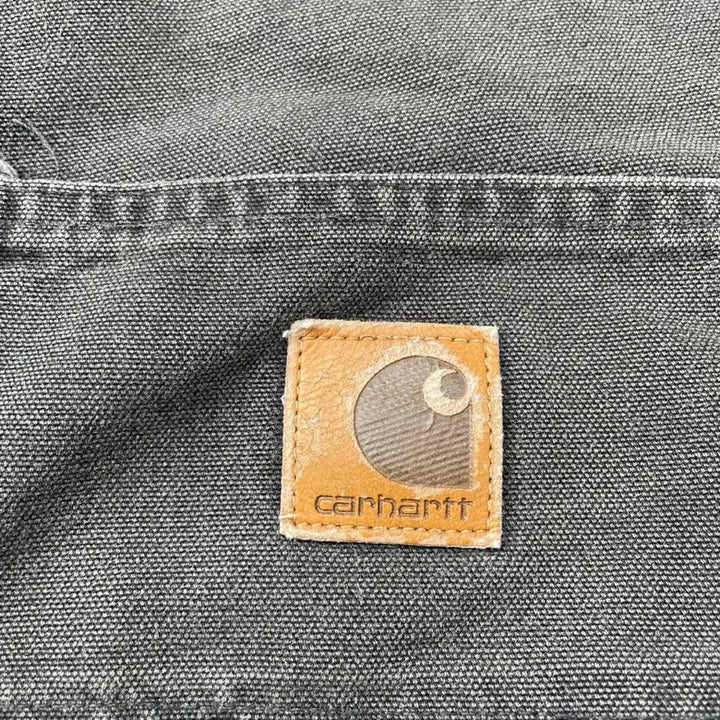 [BUNJANG] Carhartt Black Denim Shorts / 칼하트 블랙 데님 반바지