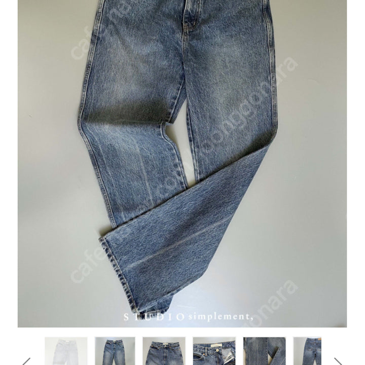 [BUNJANG] Studio Simpmung Rouen Straight Jean 34 / 스튜디오심플멍 rouen straight jean 34
