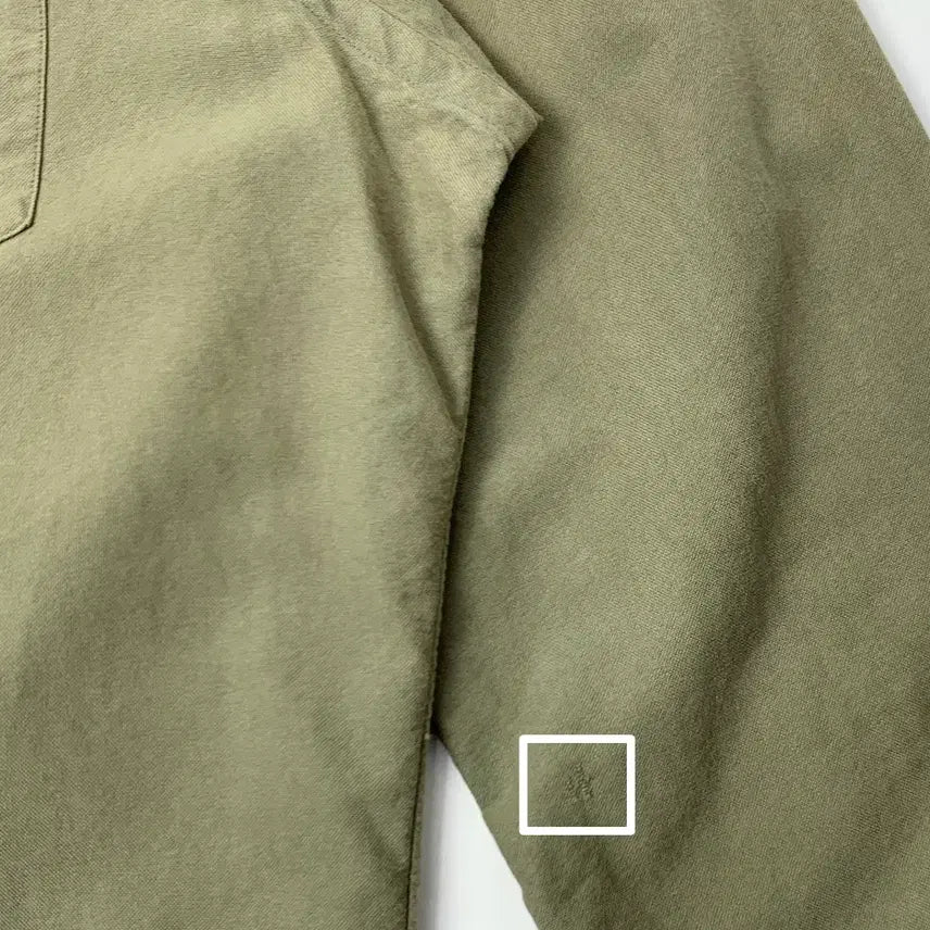 [BUNJANG] Polo Ralph Lauren Custom Fit Khaki Shirt / [L/정품] 폴로 랄프로렌 커스텀핏 카키 셔츠