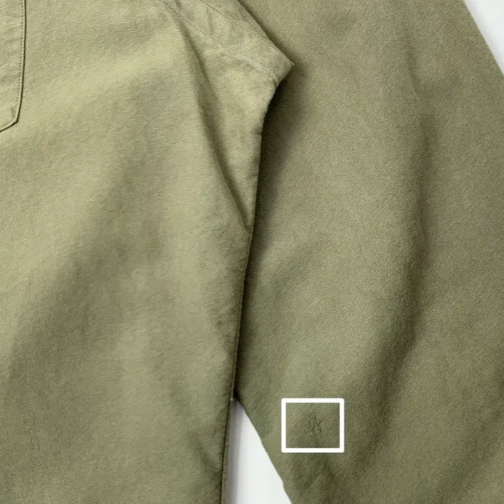 [BUNJANG] Polo Ralph Lauren Custom Fit Khaki Shirt / [L/정품] 폴로 랄프로렌 커스텀핏 카키 셔츠