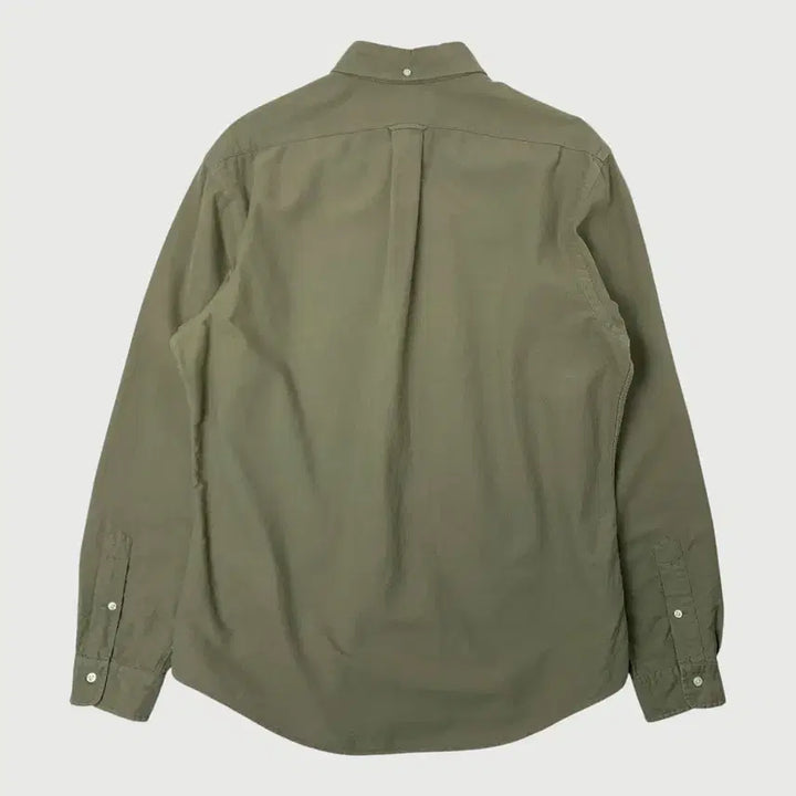 [BUNJANG] Polo Ralph Lauren Custom Fit Khaki Shirt / [L/정품] 폴로 랄프로렌 커스텀핏 카키 셔츠