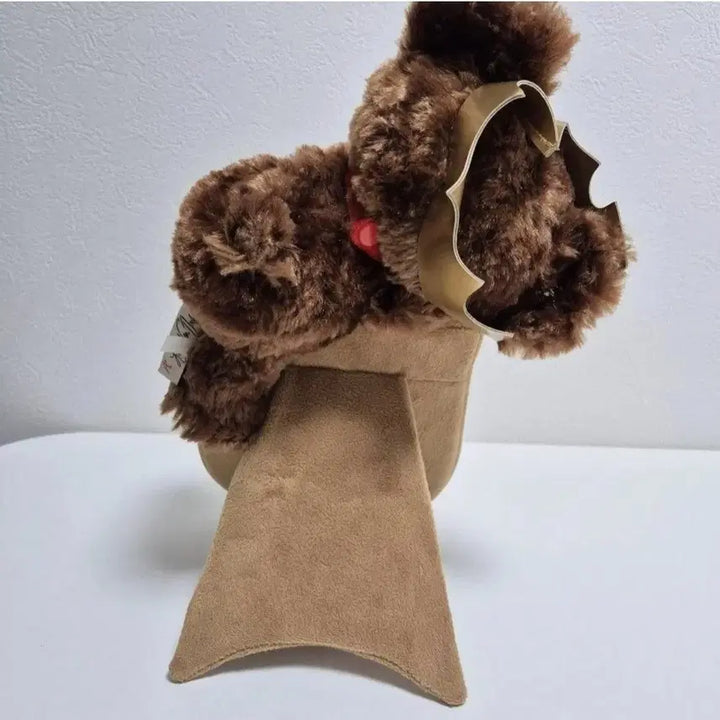 [SOLD OUT] 디즈니 유니베어 일본 갈색 곰인형 + 왕관 &amp; 넥타이