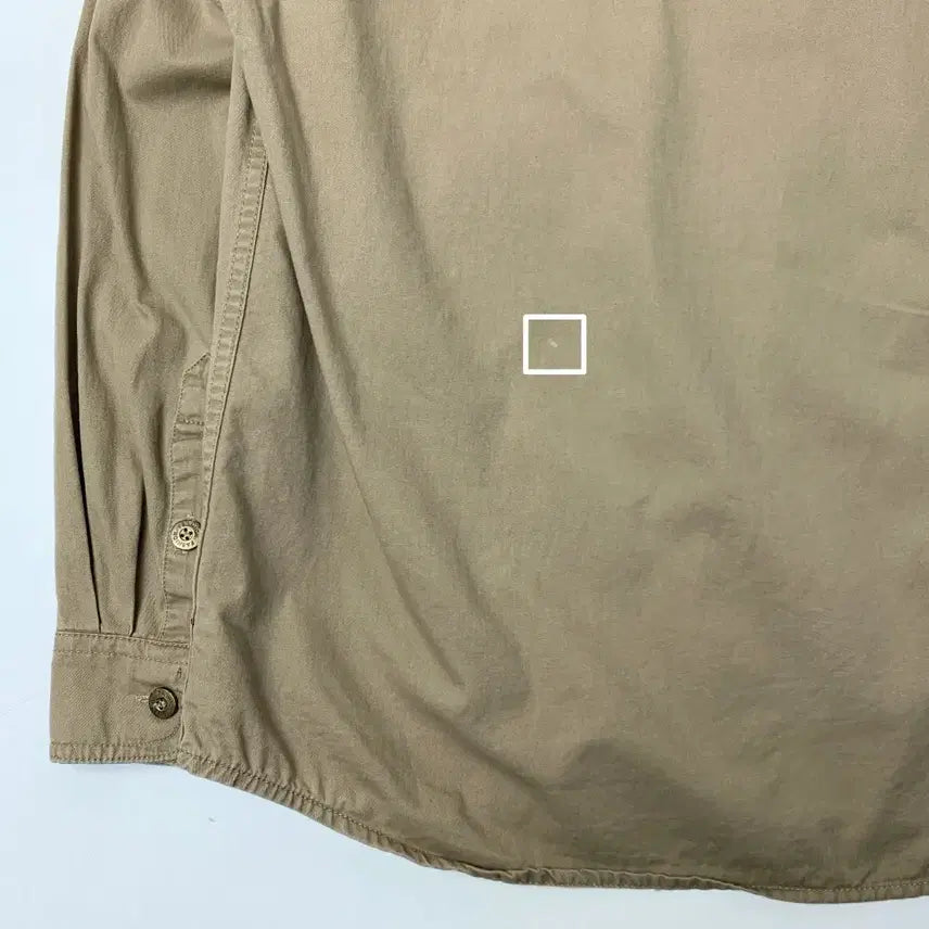 [BUNJANG] Vintage Outdoor Brown Pocket Shirt / [S/정품] 빈티지 아웃도어 브라운 포켓 셔츠