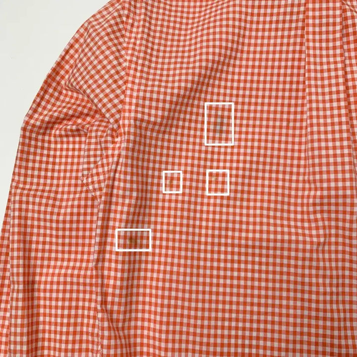 [BUNJANG] Polo Ralph Lauren Slim Fit Orange Check Shirt / [M/정품] 폴로랄프로렌 슬림핏 오렌지 체크 셔츠
