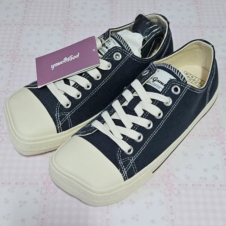[BUNJANG] Pazguanz Mimic V.C Sneakers / 새상품) 포즈간츠 : 미믹 V.C 스니커즈 (데님 네이비, 250)
