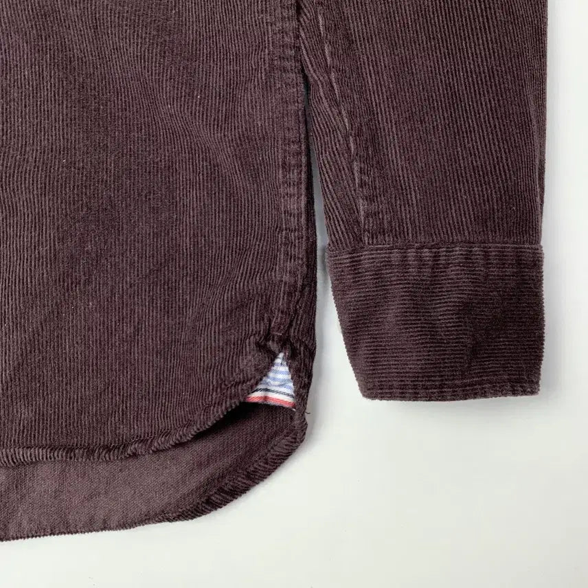 [BUNJANG] Tommy Hilfiger Corduroy Shirt / [S/정품] 타미힐피거 브라운 골덴 셔츠