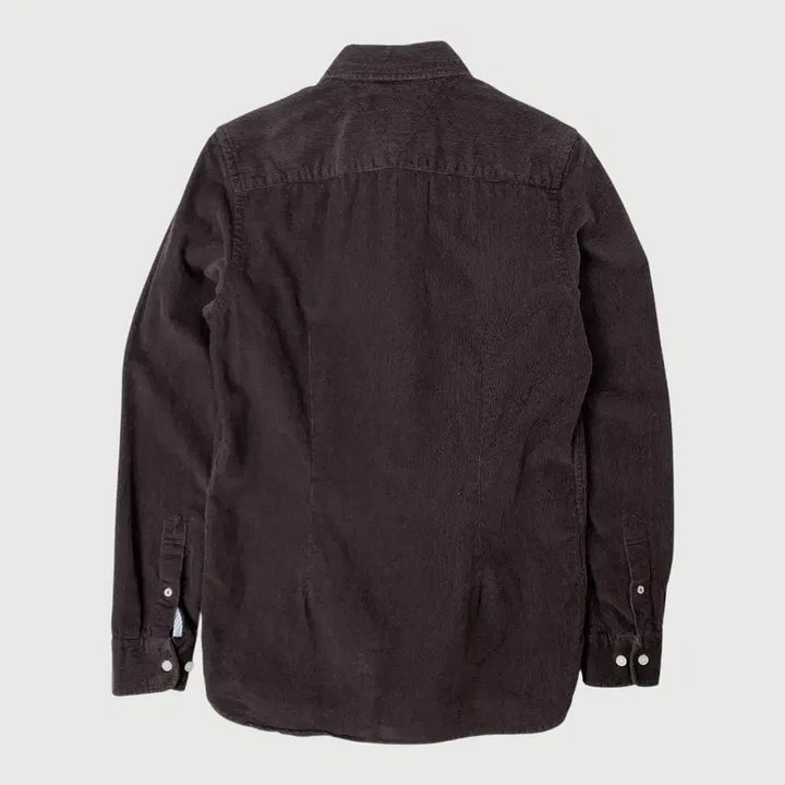 [BUNJANG] Tommy Hilfiger Corduroy Shirt / [S/정품] 타미힐피거 브라운 골덴 셔츠